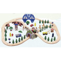 Combinaisons en bois de style nouveau train toys OEM 77s jouets en bois pour enfants EZ5089